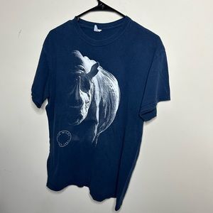 The Wilds Rhino Graphic Tee Short Sleeve T Shirt